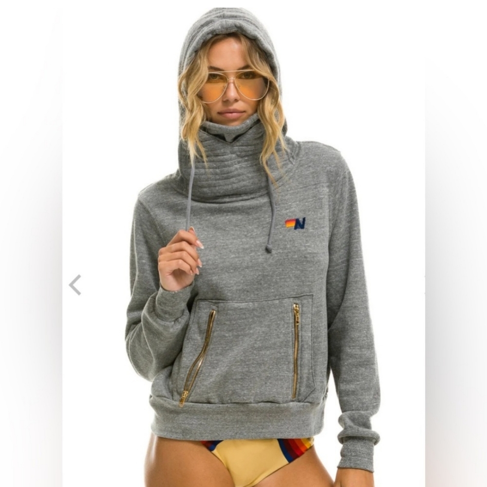 AVIATOR NATION grey xs ninja